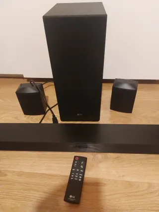 Barra de Sonido LG Negra