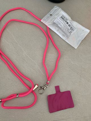 Laccio per telefono nuovo rosa