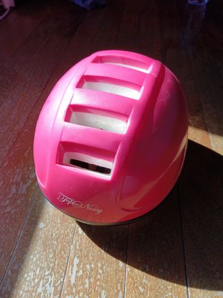 Casco bici infantil rosa