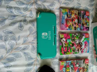 Nintendo Switch Lite Turquesa + 3 Juegos