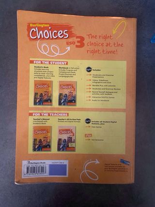 Burlington Choices 3 ESO Workbook