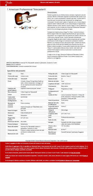 Fender American Pro Telecaster Sunburst