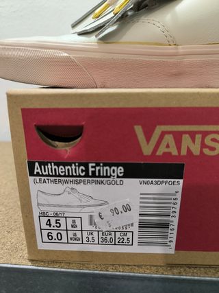 Zapatillas Vans Authentic Fringe