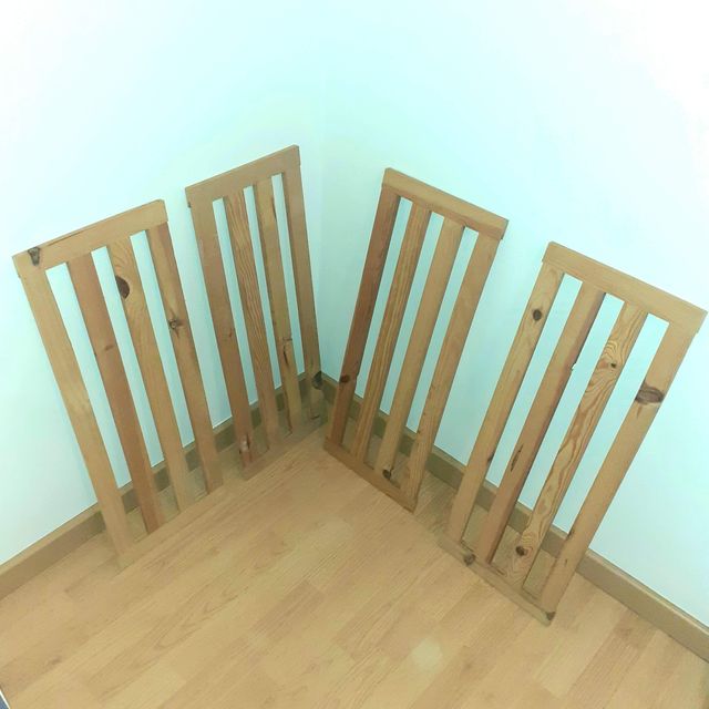 4 Estantes de Madera