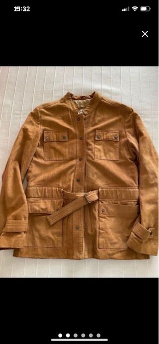 Chaqueta Zara ante