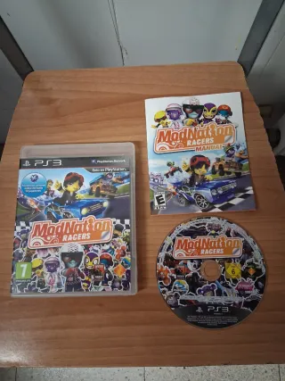 ModNation Racers PS3 Juego + Manual