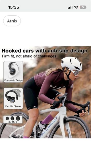 Auriculares Bluetooth Sport 5.4 Hi-Fi •PRECINTADO•