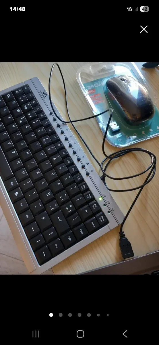 Ordenador HP Compaq 15.6+Teclado+Raton+...