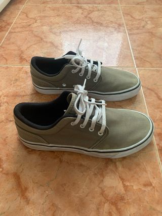 Zapatillas Vulca Talla 40 Caqui verde