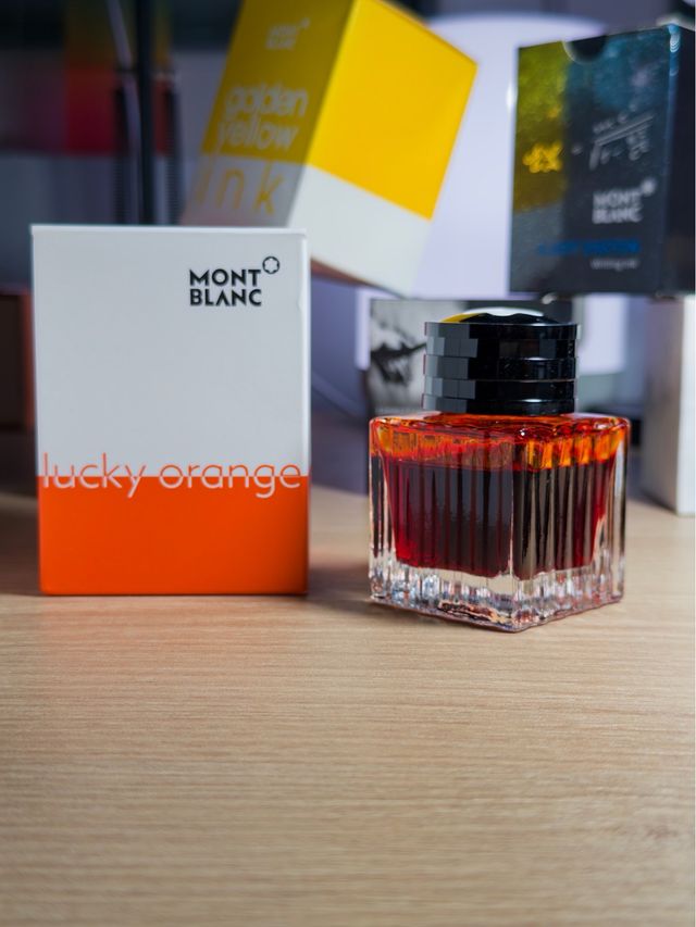 Tinta Montblanc Lucky Orange Edición Especial 30ml