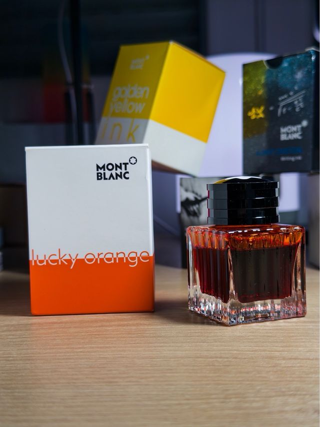 Tinta Montblanc Lucky Orange Edición Especial 30ml