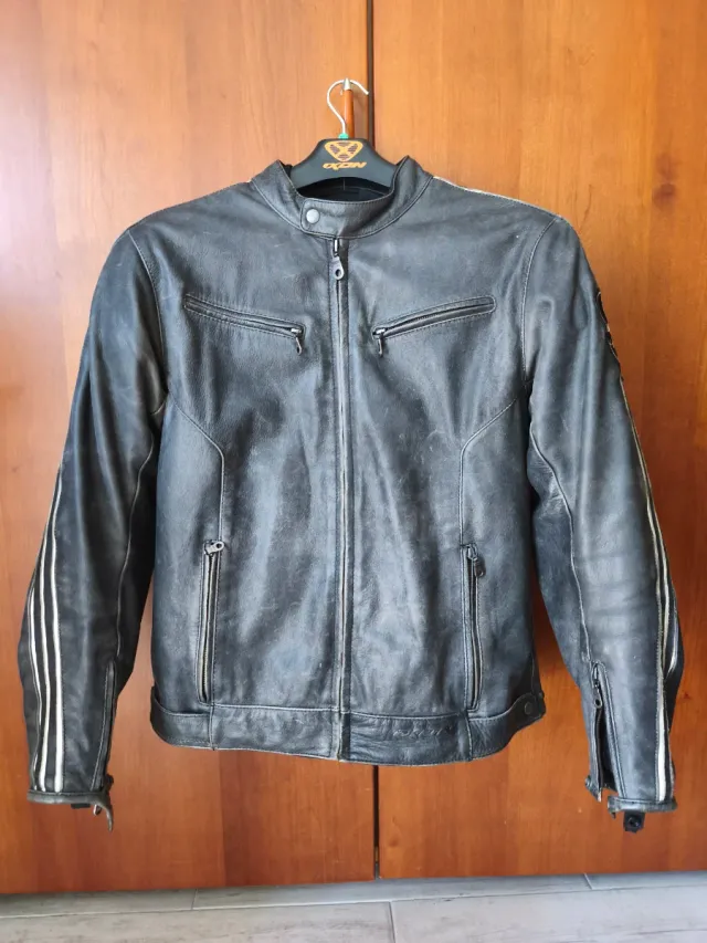 Giacca da moto in pelle Ixon Opium












