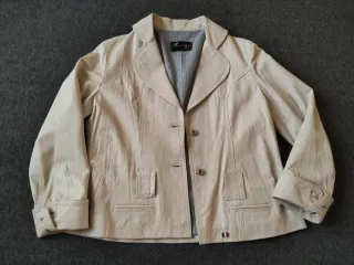 Chaqueta Piel Ovino Mujer Talla 42 Beige