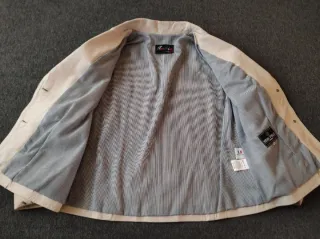 Chaqueta Piel Ovino Mujer Talla 42 Beige