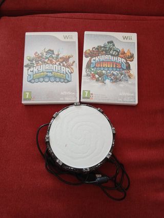 Skylanders Wii Portal + 2 Juegos