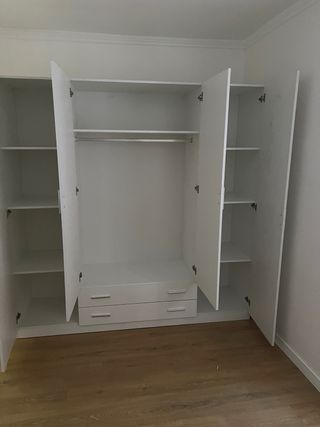 Armario blanco 4 puertas pago contra reembolso