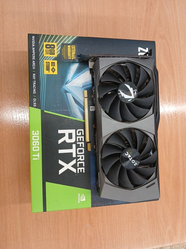 Tarjeta Gráfica Zotac RTX 3060 Ti 8GB GDDR6