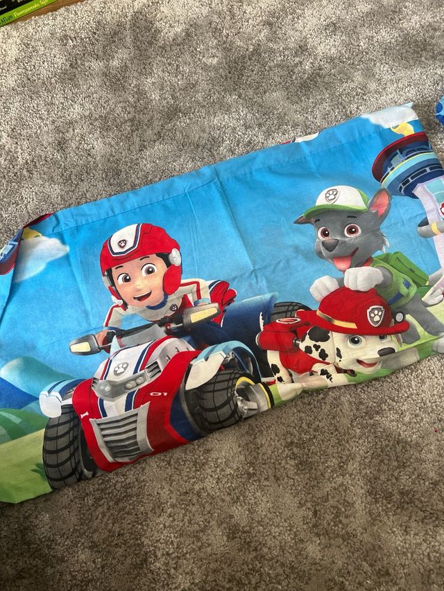 Sábana Patrulla Canina + cojinera