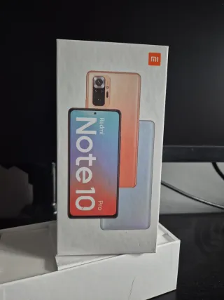 Xiaomi Redmi Note 10 Pro Naranja/Plateado
