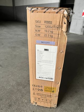 Patinete ZWHEEL ZFOX MAX - Sky City (Azul)