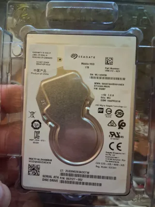 X2 Disco duro Seagate 1TB 2.5"
