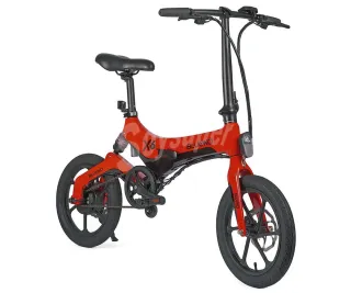 Bici Eléctrica Plegable Bluoko X6 Roja