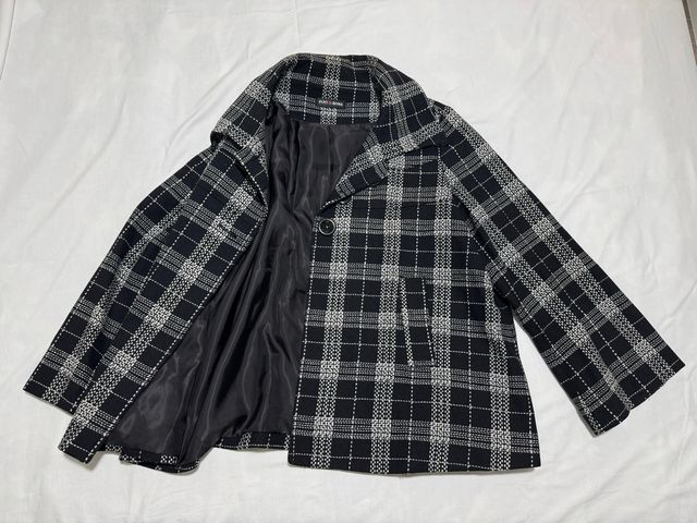 Chaqueta Punto Roma Cuadros Talla 50