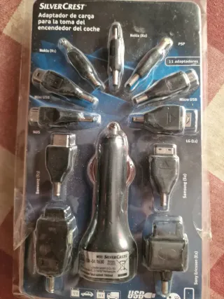 Adattatore di ricarica per auto SilverCrest 11 connettori