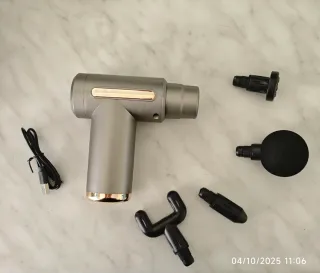 Pistola Masajeador Muscular Portátil