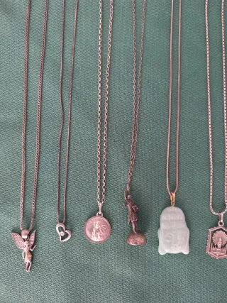 Lote oferta Cadenas y Pulseras Plata 