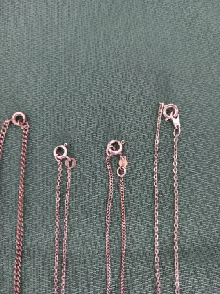 Lote oferta Cadenas y Pulseras Plata 