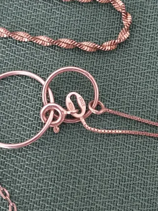 Lote oferta Cadenas y Pulseras Plata 