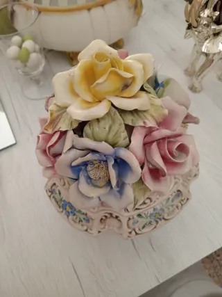 Vaso Bassano Fiori Ceramica