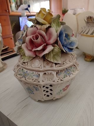 Vaso Bassano Fiori Ceramica