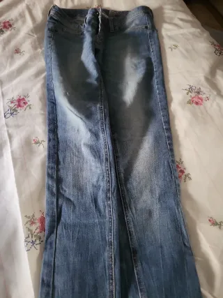 Pantalón Vaquero Mango Talla 38