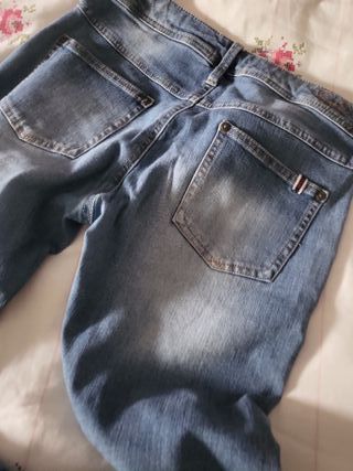 Pantalón Vaquero Mango Talla 38
