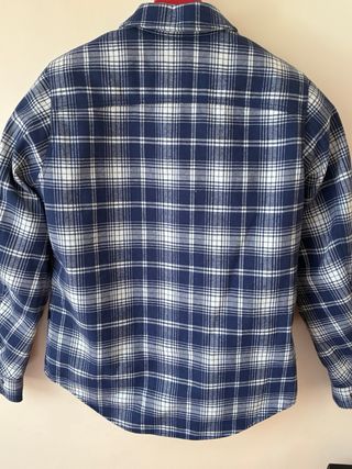 Chaqueta moto Segura cuadros azul Talla S