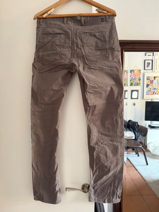 Massimo Dutti Pantalones Gris