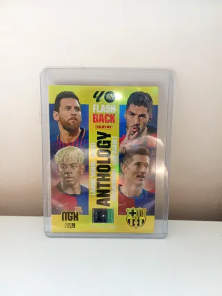 Carta Panini Flashback Anthology Barça