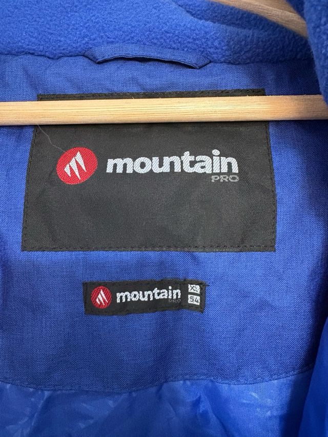 Chaqueta de esquí azul para hombre