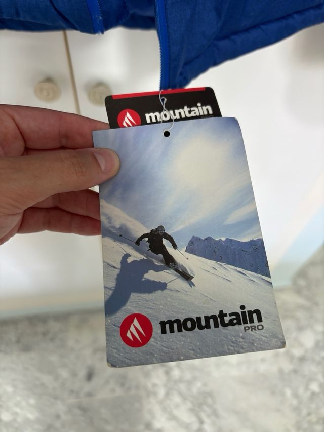 Chaqueta de esquí azul para hombre