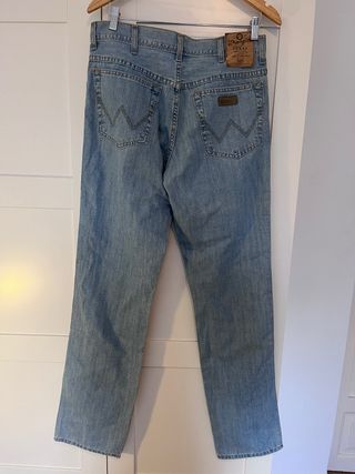 Jeans Wrangler Texas Hombre Azul