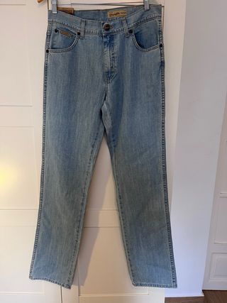 Jeans Wrangler Texas Hombre Azul