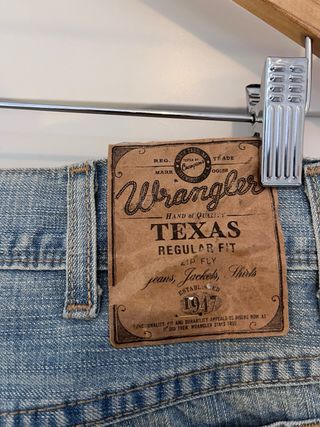 Jeans Wrangler Texas Hombre Azul