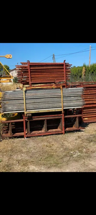 Andamios metálicos para construcción 