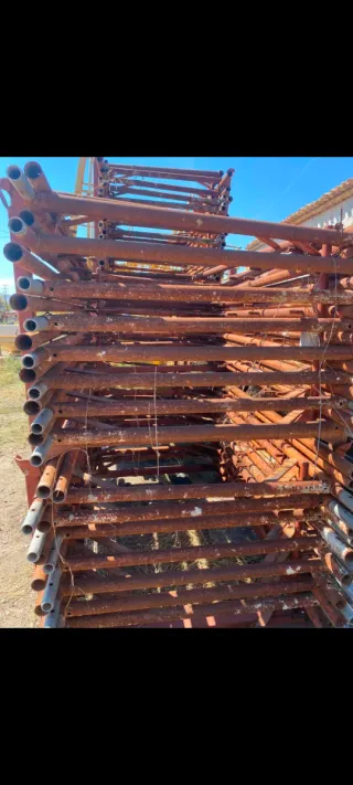 Andamios metálicos para construcción 