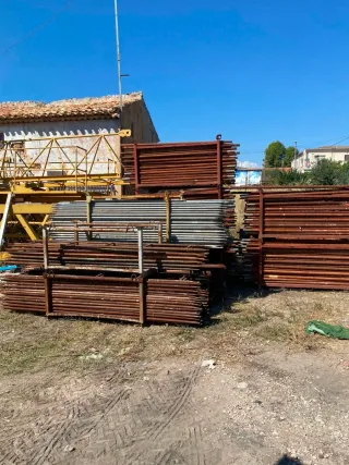Andamios metálicos para construcción 
