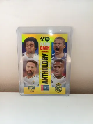 Carta Panini Flashback Anthology Defensas Madrid