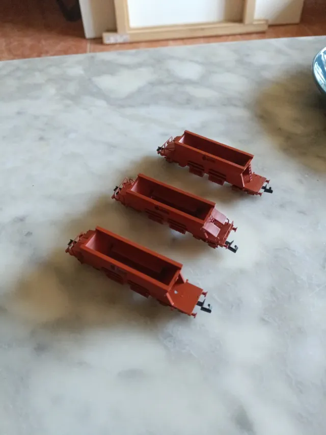 Tolvas escala N (3 unidades)