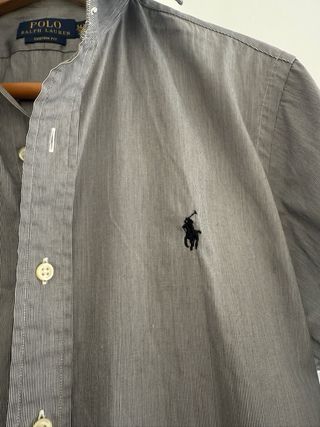Camisa Polo Ralph Lauren Gris